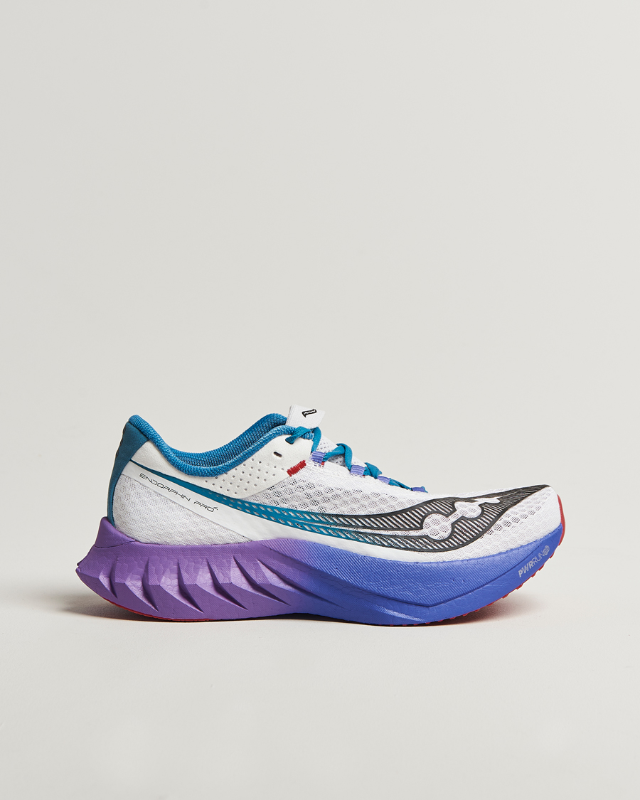 Herren | Saucony Endorphin Pro 4 White/Shadow | Saucony | Endorphin Pro 4 White/Shadow