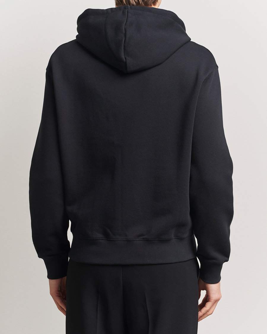 Herren | Pullover | Maison Kitsuné | Tonal Fox Head Full Zip Hoodie Black
