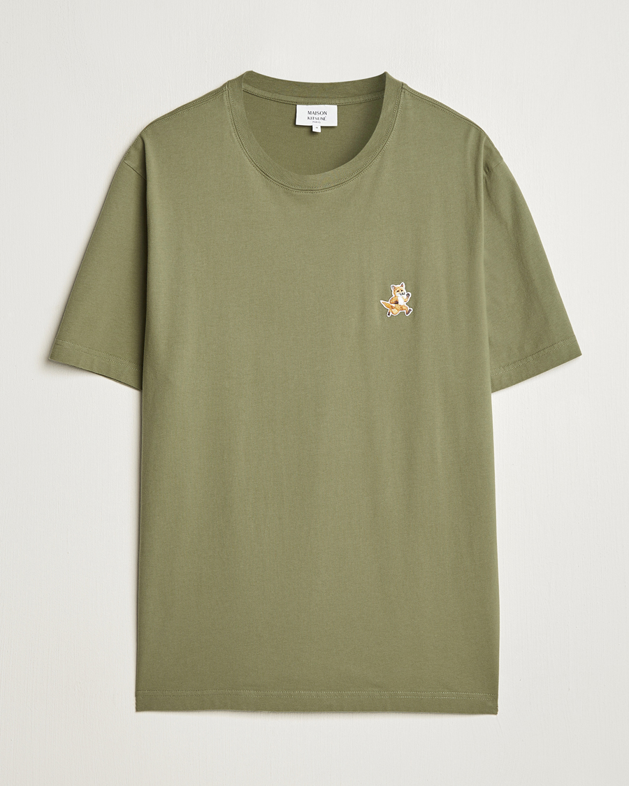 Herren | T-Shirts | Maison Kitsuné | Speedy Fox T-Shirt Bay Leaf
