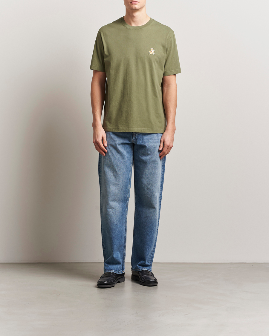 Herren | T-Shirts | Maison Kitsuné | Speedy Fox T-Shirt Bay Leaf