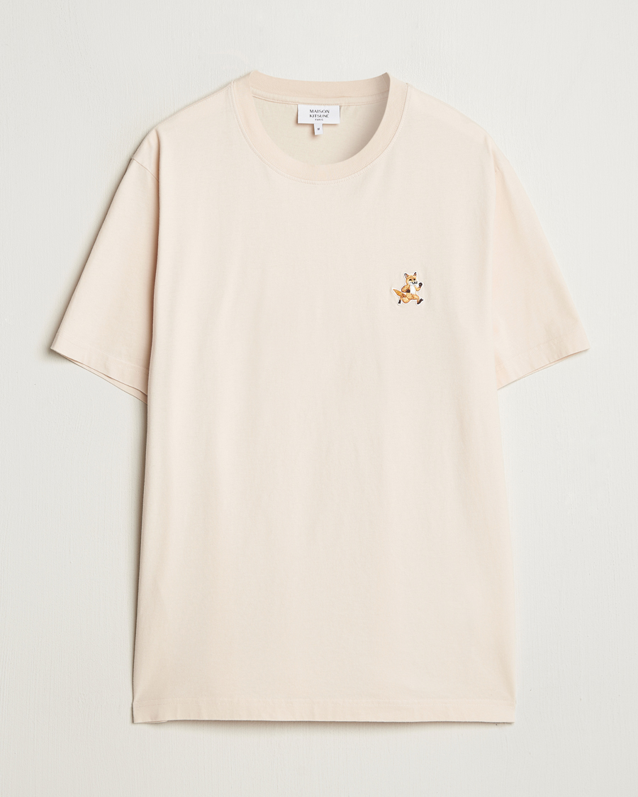 Herren | T-Shirts | Maison Kitsuné | Speedy Fox T-Shirt Warm Stone