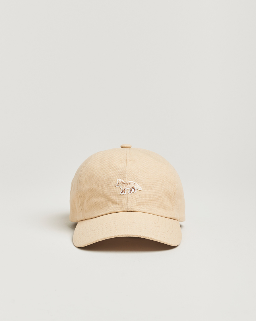 Herren | Maison Kitsuné Baby Fox 6 Panel Cap Marble | Maison Kitsuné | Baby Fox 6 Panel Cap Marble