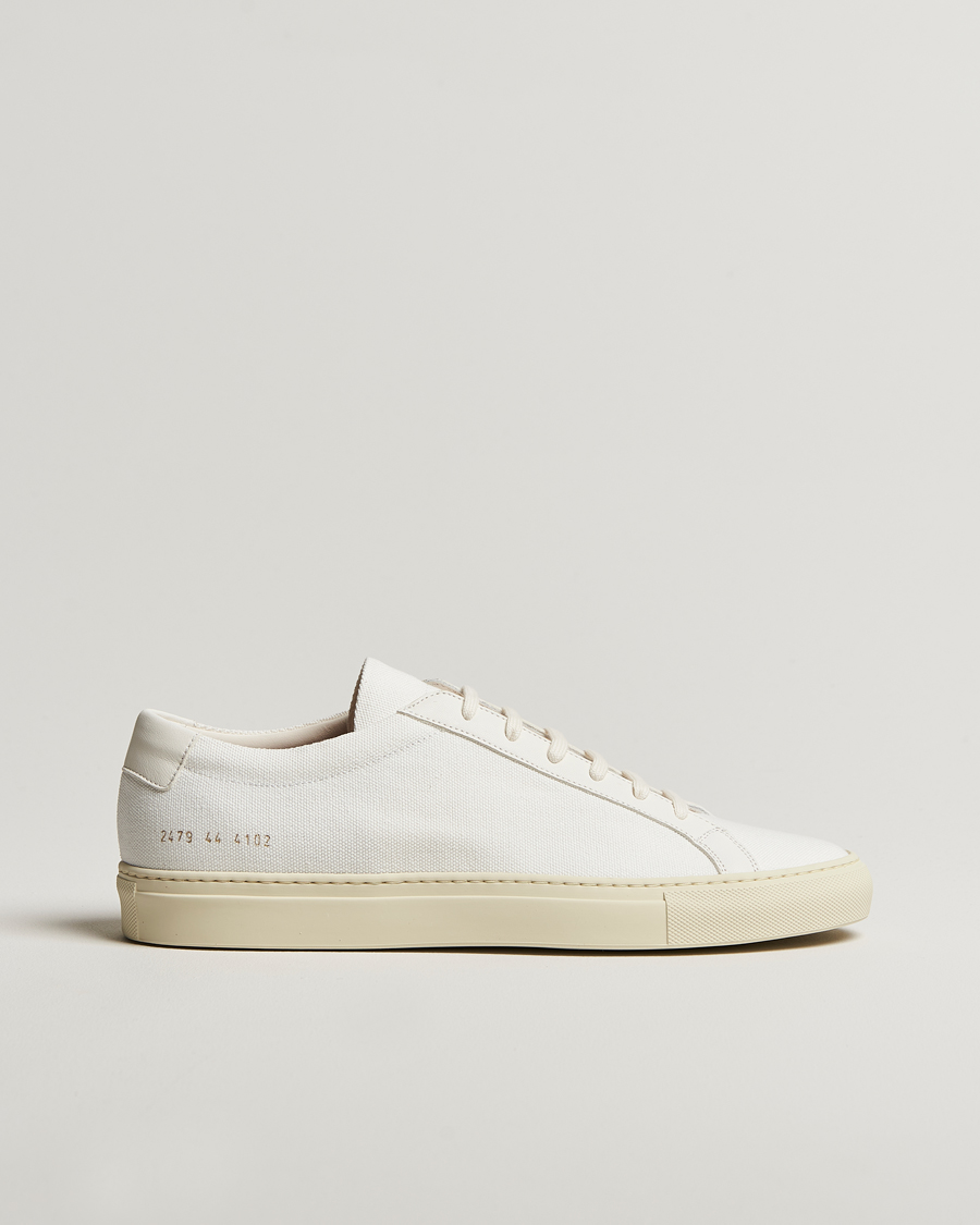 Herren | Common Projects Original Achilles Canvas Sneaker Off White | Common Projects | Original Achilles Canvas Sneaker Off White