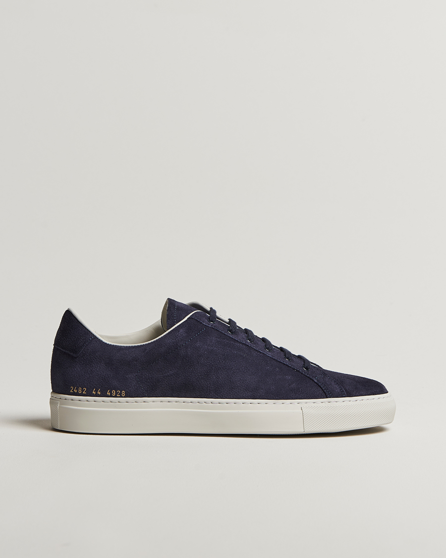 Herren | Common Projects Retro Suede Sneaker Navy | Common Projects | Retro Suede Sneaker Navy