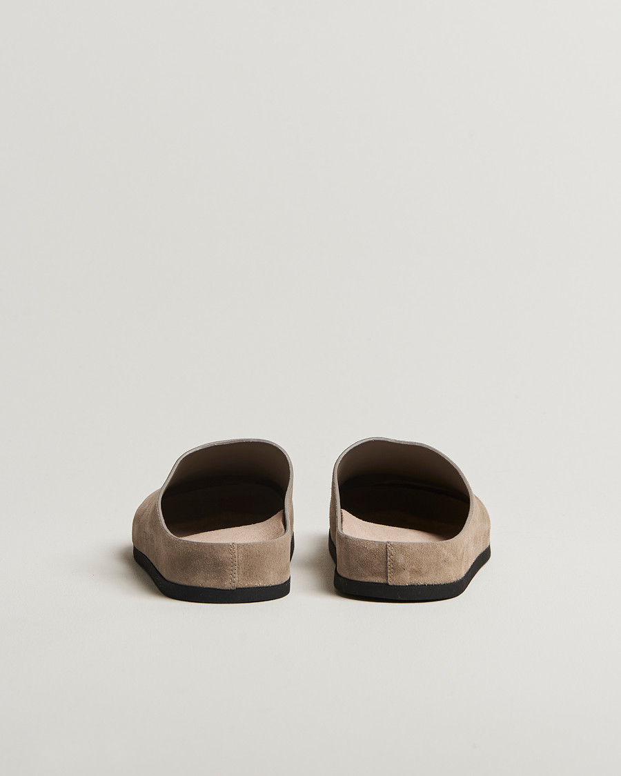 Herren | Common Projects Suede Clog Taupe | Common Projects | Suede Clog Taupe