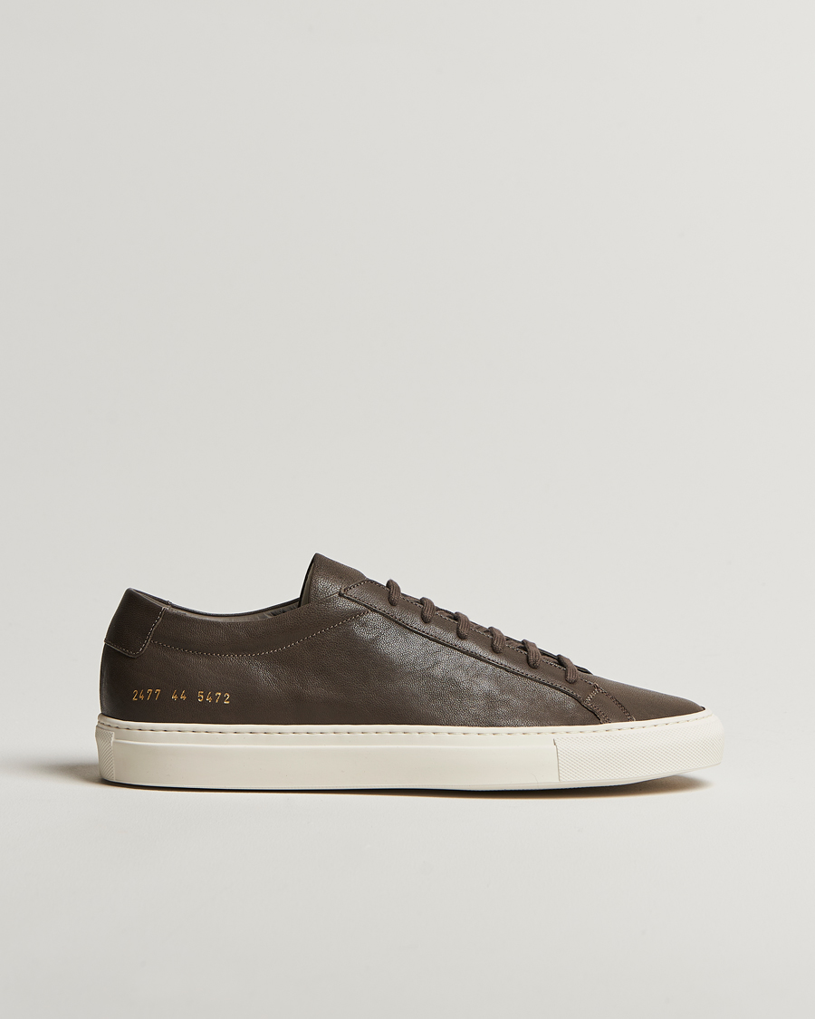 Herren | Common Projects Original Summer Achilles Sneaker Dark Brown | Common Projects | Original Summer Achilles Sneaker Dark Brown