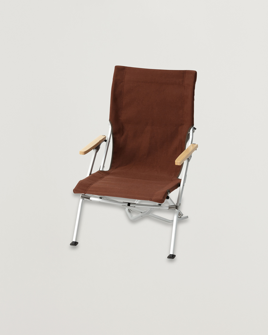 Herren | Outdoor living | Snow Peak | Low Beach Chair Brown