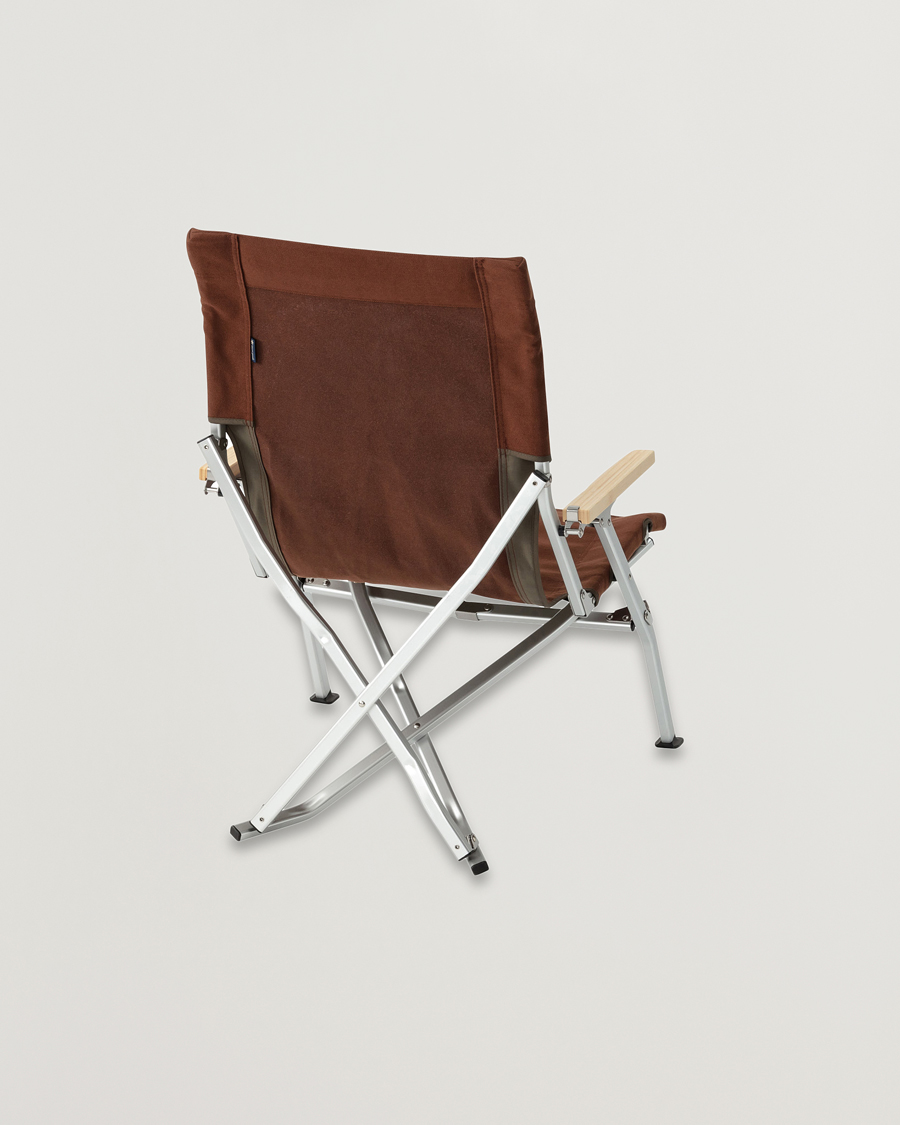 Herren | Outdoor living | Snow Peak | Low Beach Chair Brown