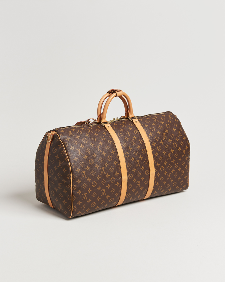 Herren | Louis Vuitton Pre-Owned Keepall Bandoulière 55 Monogram | Louis Vuitton Pre-Owned | Keepall Bandoulière 55 Monogram
