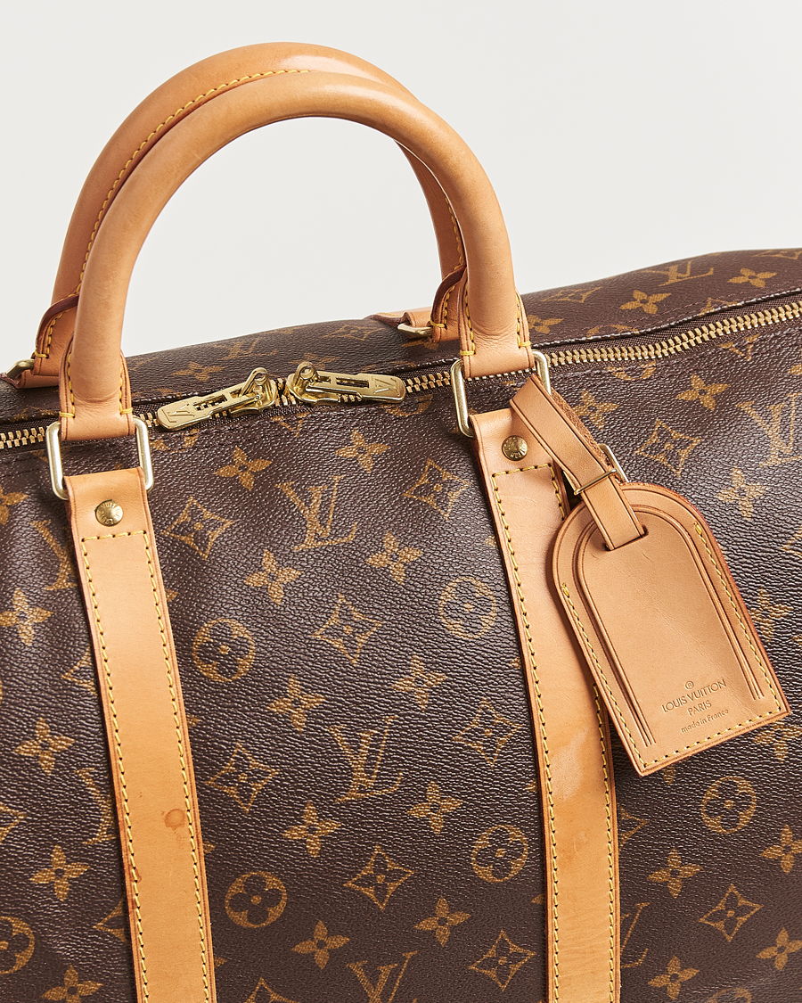 Herren | Louis Vuitton Pre-Owned Keepall Bandoulière 55 Monogram | Louis Vuitton Pre-Owned | Keepall Bandoulière 55 Monogram