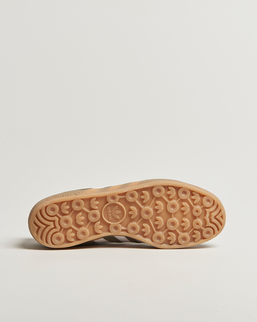 Herren | adidas Originals Gazelle Indoor Sneaker Olive/White | adidas Originals | Gazelle Indoor Sneaker Olive/White