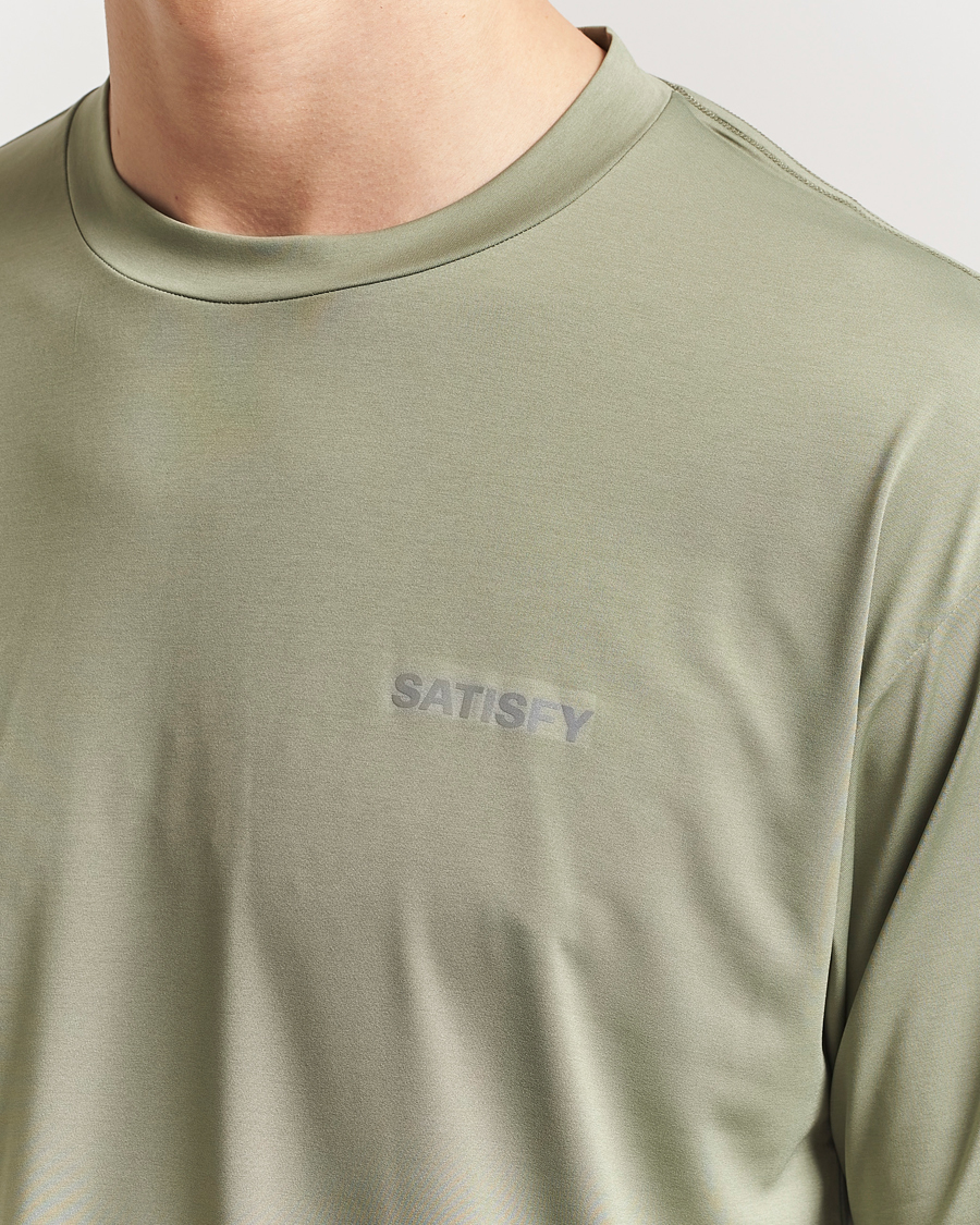 Herren | T-Shirts | Satisfy | AuraLite T-Shirt Oil Green