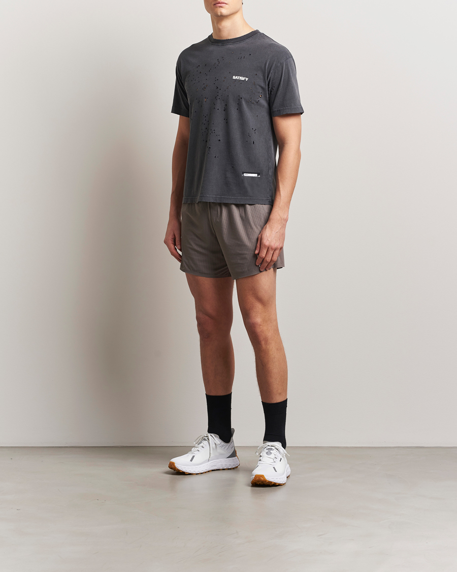 Herren | T-Shirts | Satisfy | MothTech T-Shirt Aged Black