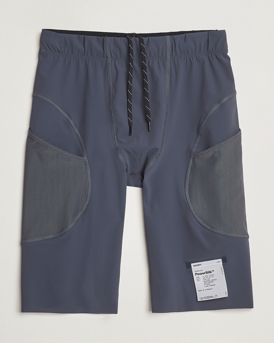 Herren | Shorts | Satisfy | PowerSilk 9 Half Tights Grey