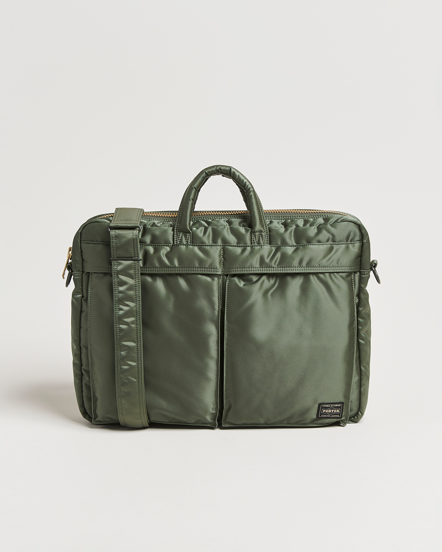 Herren | Taschen | Porter-Yoshida & Co. | Porter-Yoshida & Co.Tanker 2Way Document BagSage Green