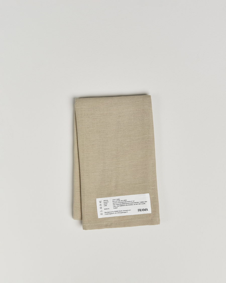 Herren | Textilien | Frama | Light Hand Towel 50x80cm Sage Green