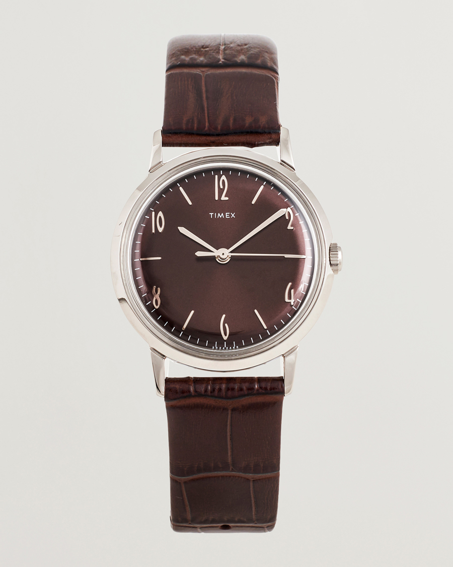 Herren | Timex Marlin Handwind 34mm Chocolate Brown Dial | Timex | Marlin Handwind 34mm Chocolate Brown Dial