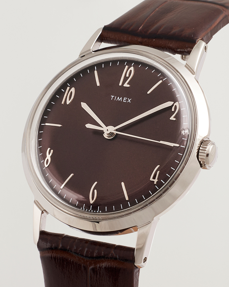 Herren | Timex Marlin Handwind 34mm Chocolate Brown Dial | Timex | Marlin Handwind 34mm Chocolate Brown Dial