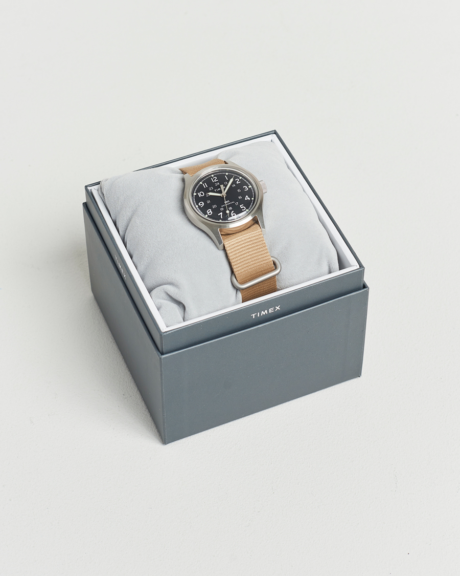 Herren | Timex MK1 Hand Wind 36mm Tan Black Dial | Timex | MK1 Hand Wind 36mm Tan Black Dial