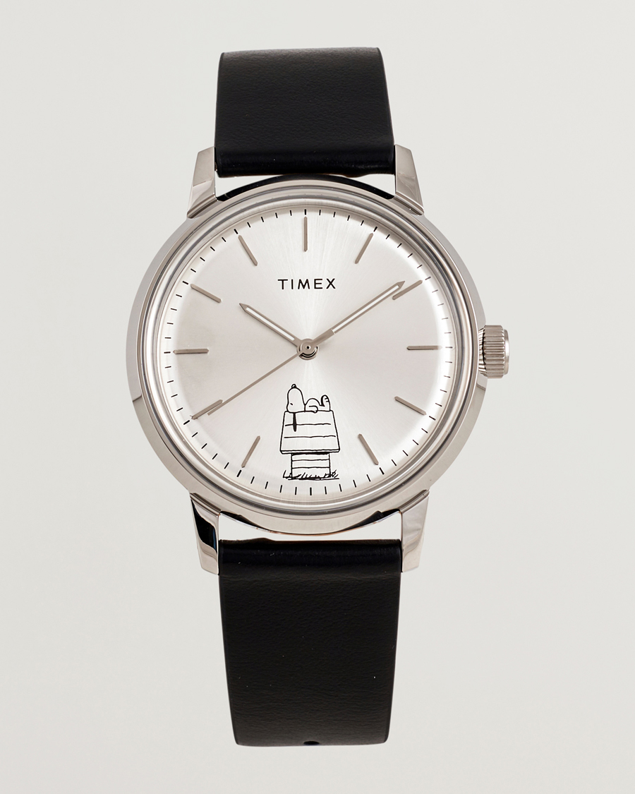 Herren | Timex Timex X Peanuts Automatic Snoopy 40mm Silver Dial | Timex | X Peanuts Automatic Snoopy 40mm Silver Dial