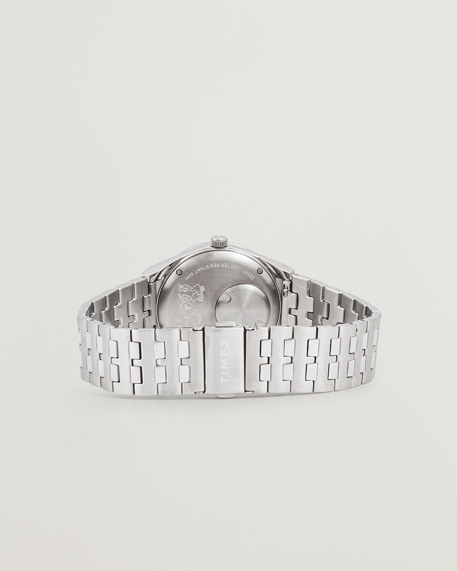 Herren | Timex Timex X Peanuts Q GMT Snoopy 38mm Silver Dial | Timex | X Peanuts Q GMT Snoopy 38mm Silver Dial