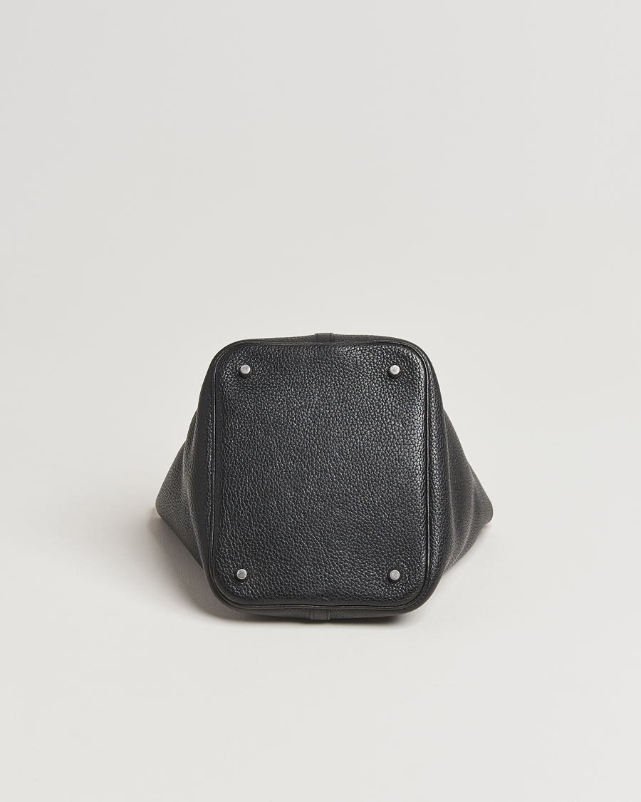 Herren | Hermès Pre-Owned Picotin Lock 22 Taurillon Clemence Leather Black | Hermès Pre-Owned | Picotin Lock 22 Taurillon Clemence Leather Black