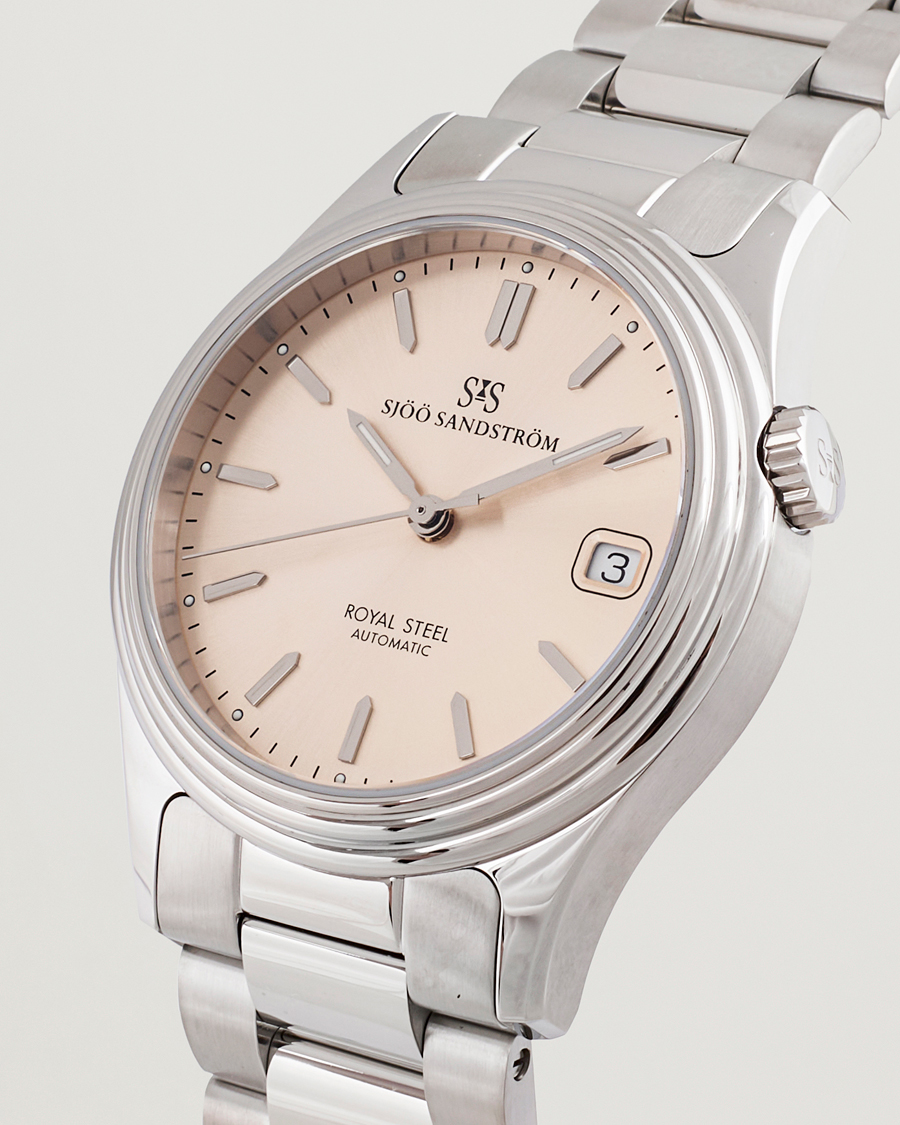 Herren | Sjöö Sandström Royal Steel Classic 36mm Sand and Steel | Sjöö Sandström | Royal Steel Classic 36mm Sand and Steel