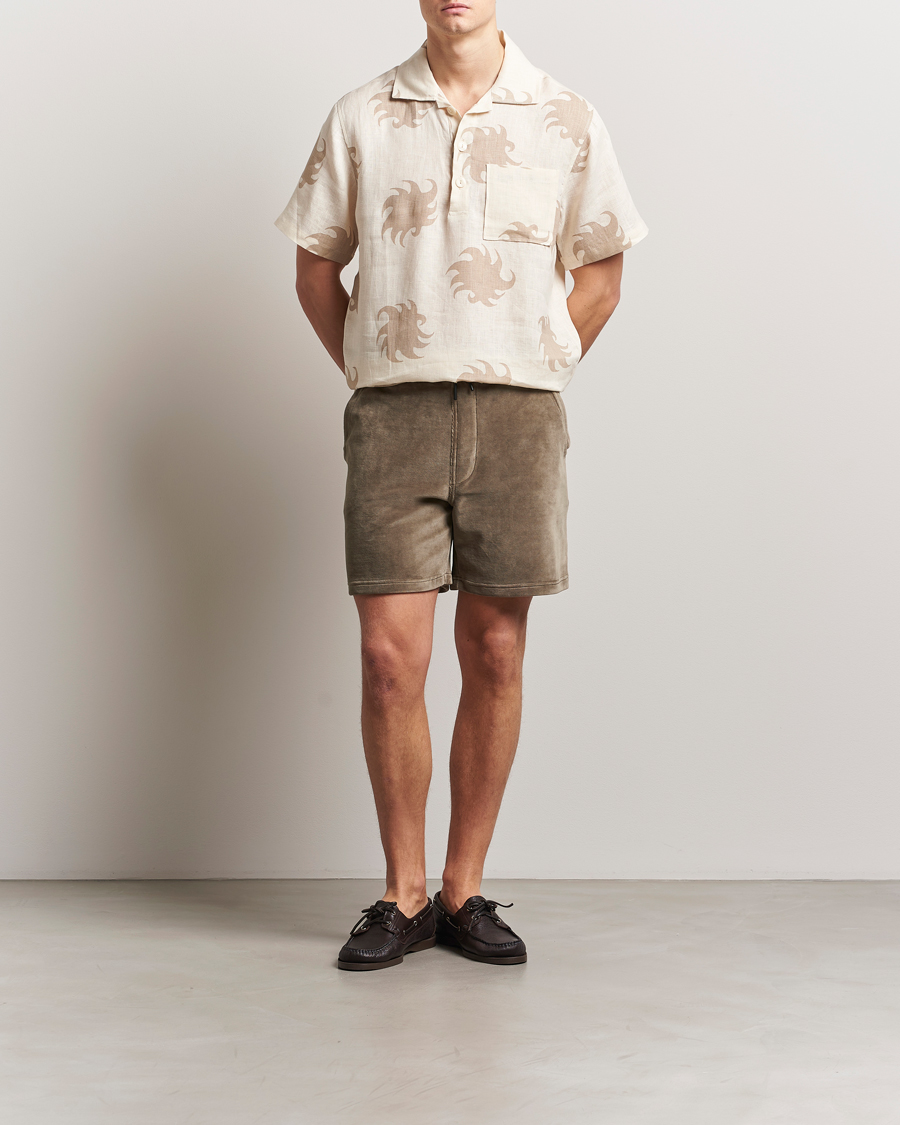 Herren | Shorts | OAS | Velour Shorts Morel
