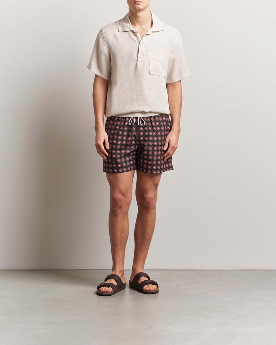 Herren | Hemden | OAS | Cuba Linen Shirt Beige