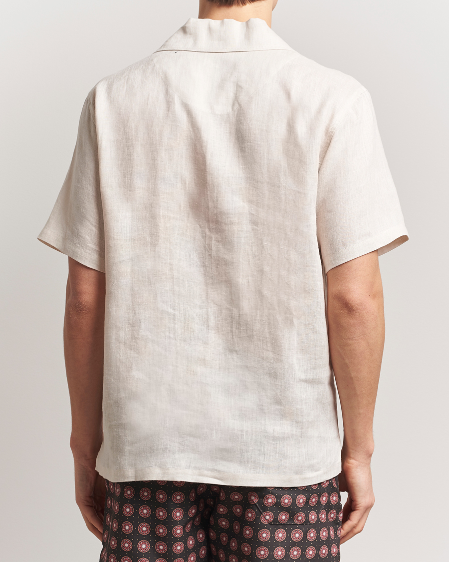 Herren | Hemden | OAS | Cuba Linen Shirt Beige