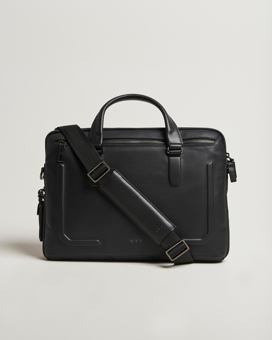 Herren | Taschen | TUMI | Harrison Sycamore Slim Leather Brief Black