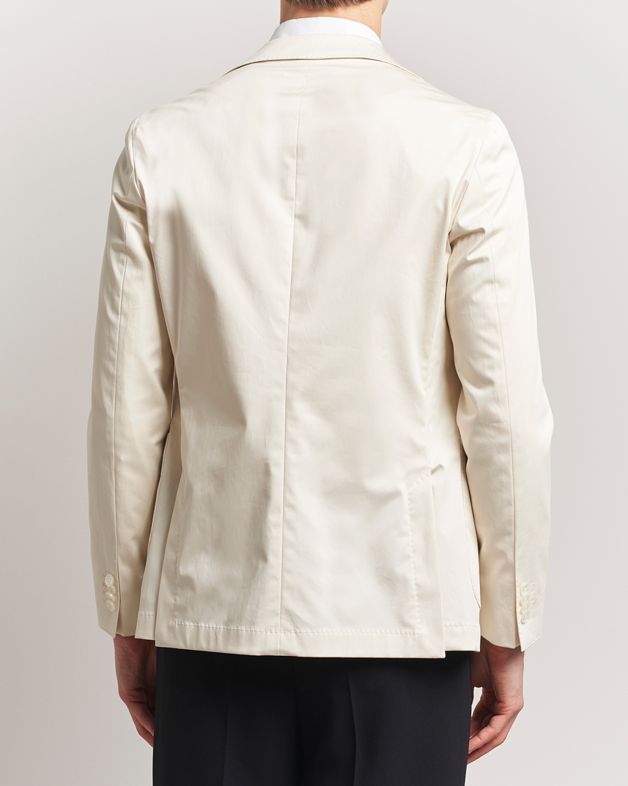 Herren | Sakkos | BOSS BLACK | Hanry Cotton Blazer Open White