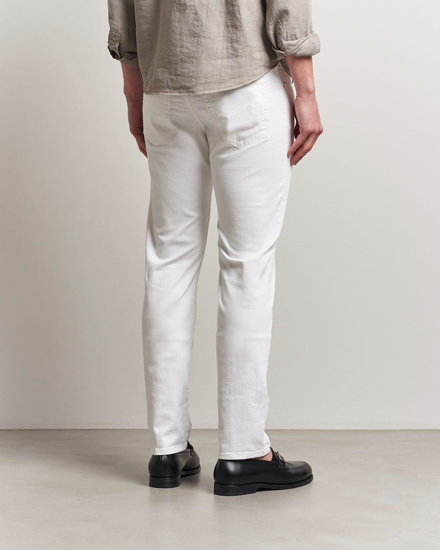 Herren | Hosen | Jacob Cohën | Bard Slim Fit 5-Pocket Pants White