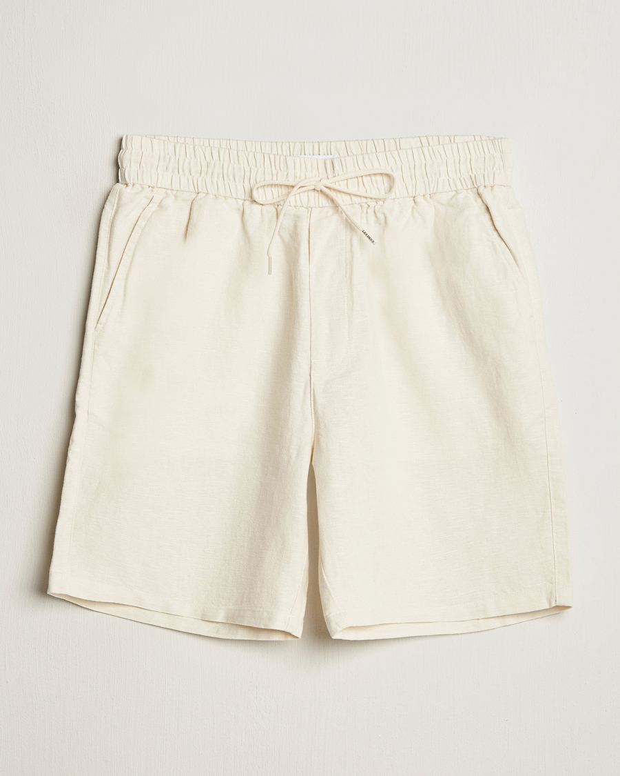Herren | Shorts | LES DEUX | Otto Linen Shorts Ivory
