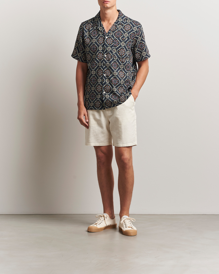 Herren | Shorts | LES DEUX | Otto Linen Shorts Ivory
