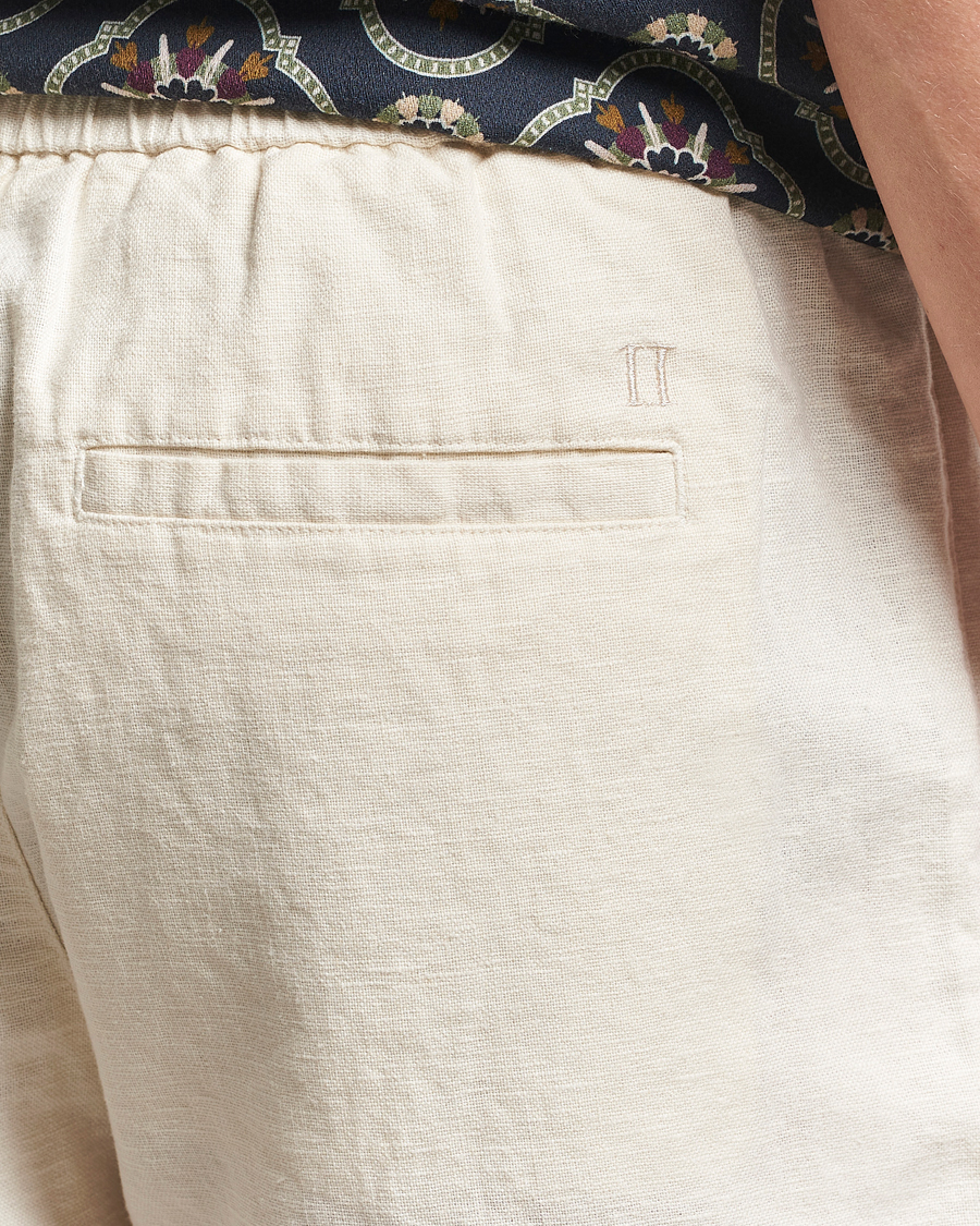 Herren | Shorts | LES DEUX | Otto Linen Shorts Ivory