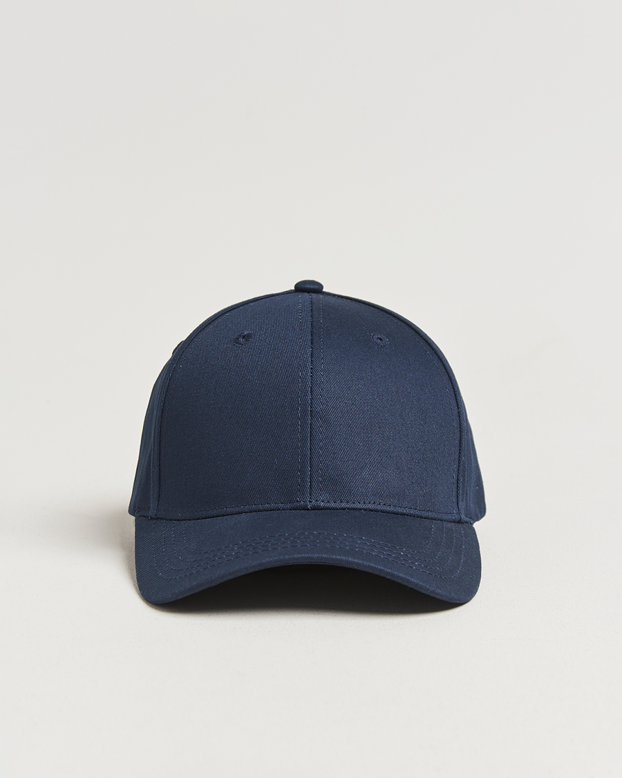 Herren | Les Deux Crew Organic Baseball Cap Dark Navy | LES DEUX | Crew Organic Baseball Cap Dark Navy