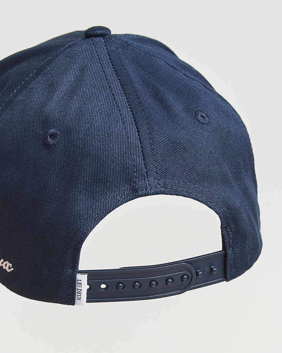 Herren | Les Deux Crew Organic Baseball Cap Dark Navy | LES DEUX | Crew Organic Baseball Cap Dark Navy