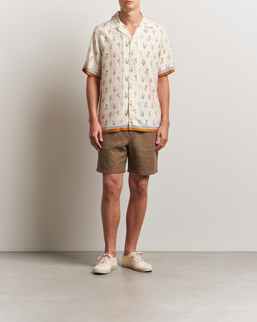 Herren | Hemden | LES DEUX | Lucas AOP Wild Flower Shirt Ivory