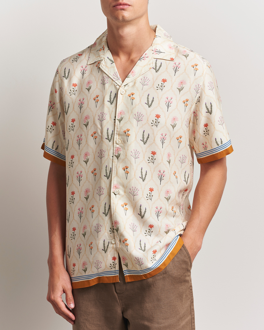 Herren | Hemden | LES DEUX | Lucas AOP Wild Flower Shirt Ivory