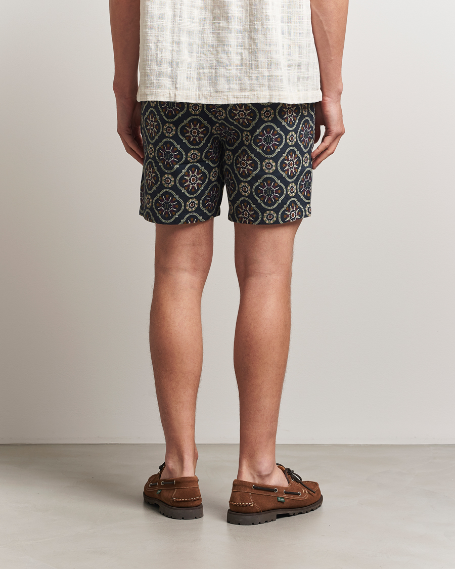 Herren | Shorts | LES DEUX | Otto AOP Tapestry Shorts Dark Navy