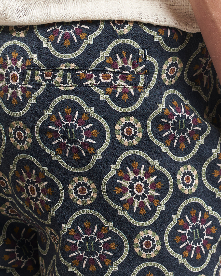 Herren | Shorts | LES DEUX | Otto AOP Tapestry Shorts Dark Navy