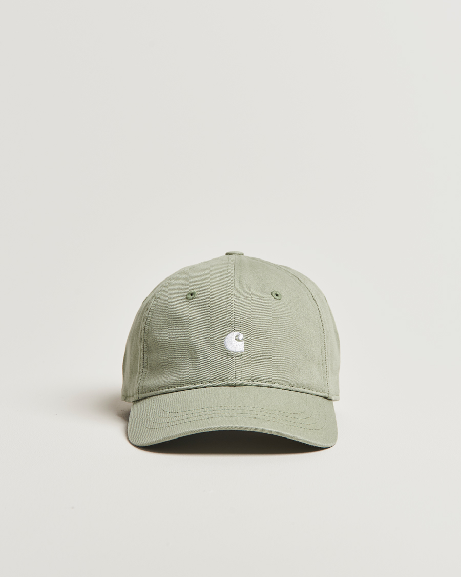 Herren | Carhartt WIP Madison Logo Cap Pale Olive | Carhartt WIP | Madison Logo Cap Pale Olive