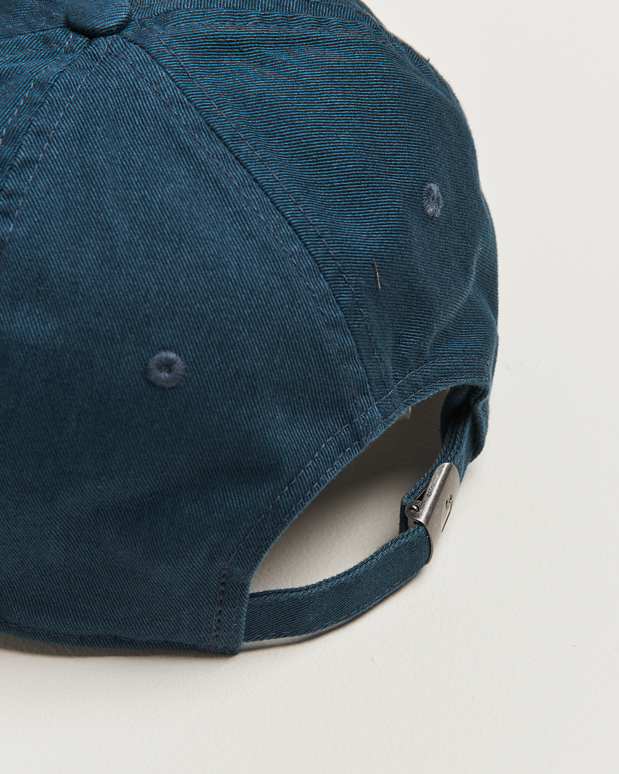Herren | Carhartt WIP Madison Logo Cap Deep Lagoon | Carhartt WIP | Madison Logo Cap Deep Lagoon