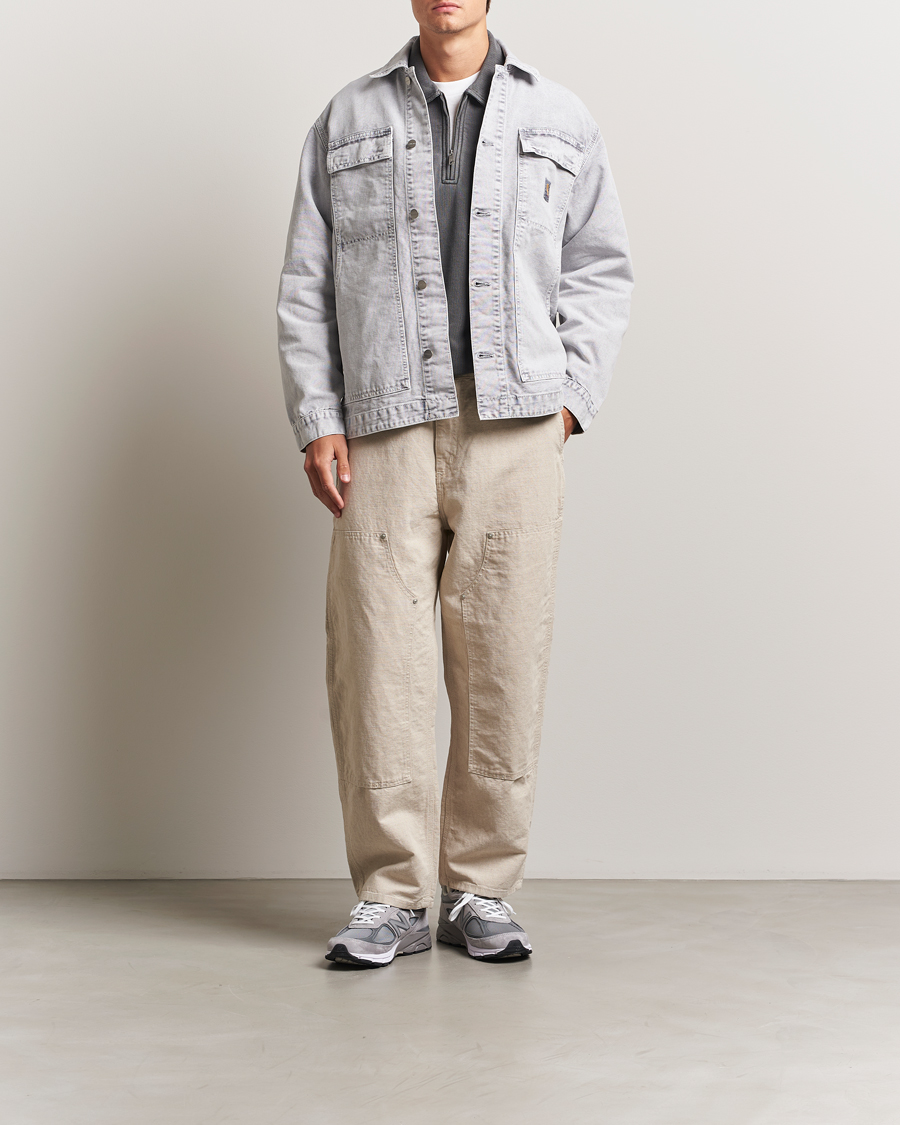 Herren | Hosen | Carhartt WIP | Walter Double Knee Cotton/Linen Pant Natural