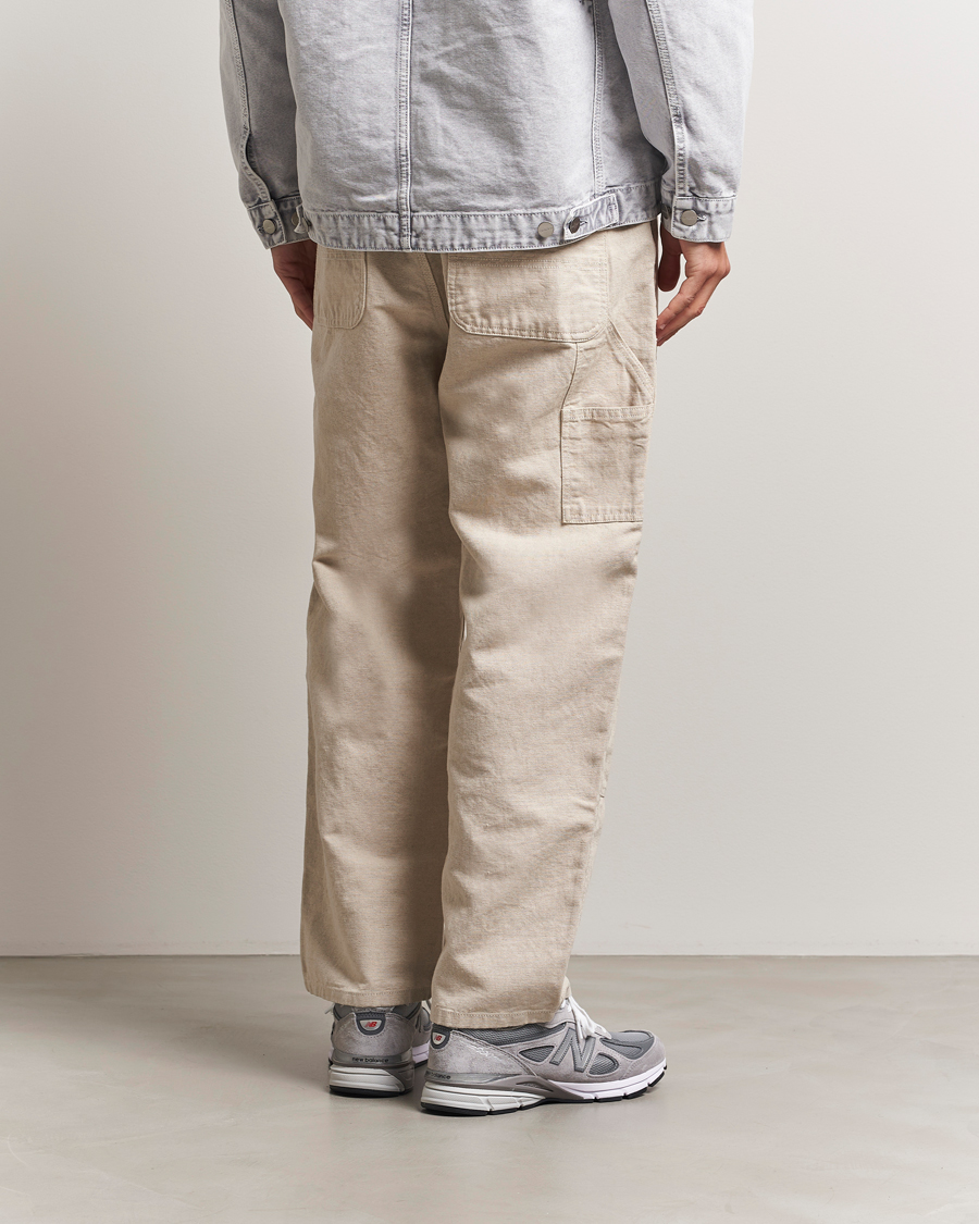 Herren | Hosen | Carhartt WIP | Walter Double Knee Cotton/Linen Pant Natural