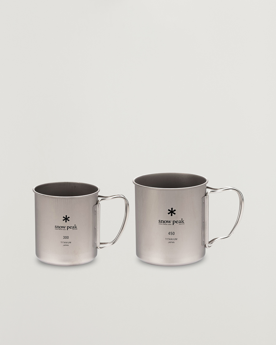 Herren | Outdoor living | Snow Peak | Titanium Mug Starter Set Black