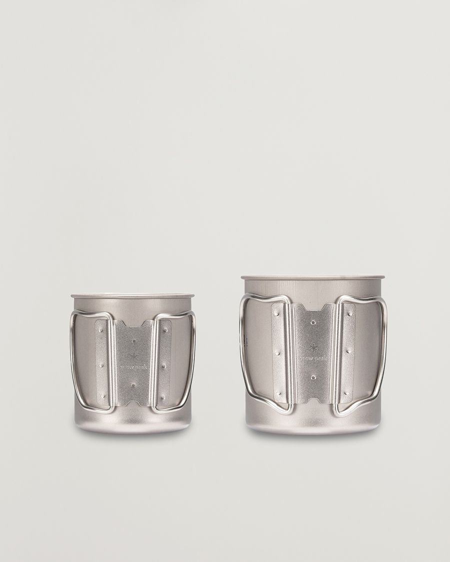 Herren | Outdoor living | Snow Peak | Titanium Mug Starter Set Black