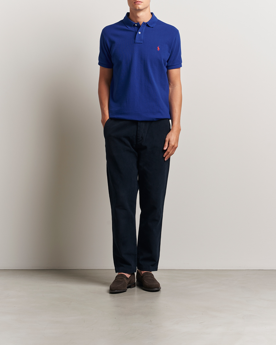 Herren | Poloshirts | Polo Ralph Lauren | Custom Slim Fit Polo Heritage Royal