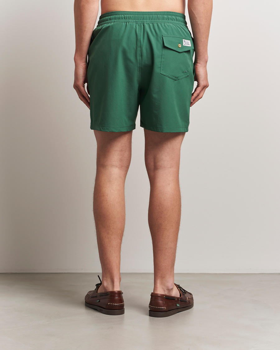 Herren | Polo Ralph Lauren Traveler Recycled Swimshorts Washed Forest | Polo Ralph Lauren | Traveler Recycled Swimshorts Washed Forest